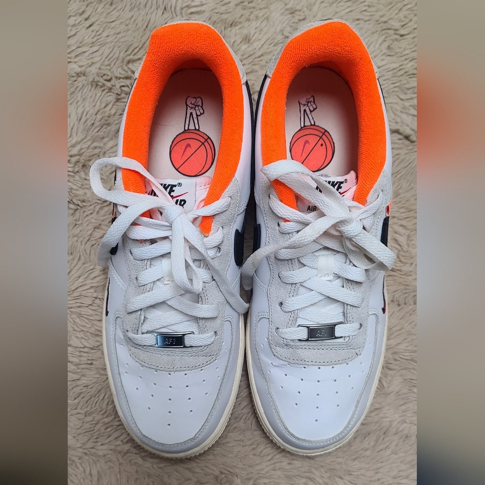 Nike Air Force 1 Low 07 Hoops Youth Size 7 - Picture 9 of 10